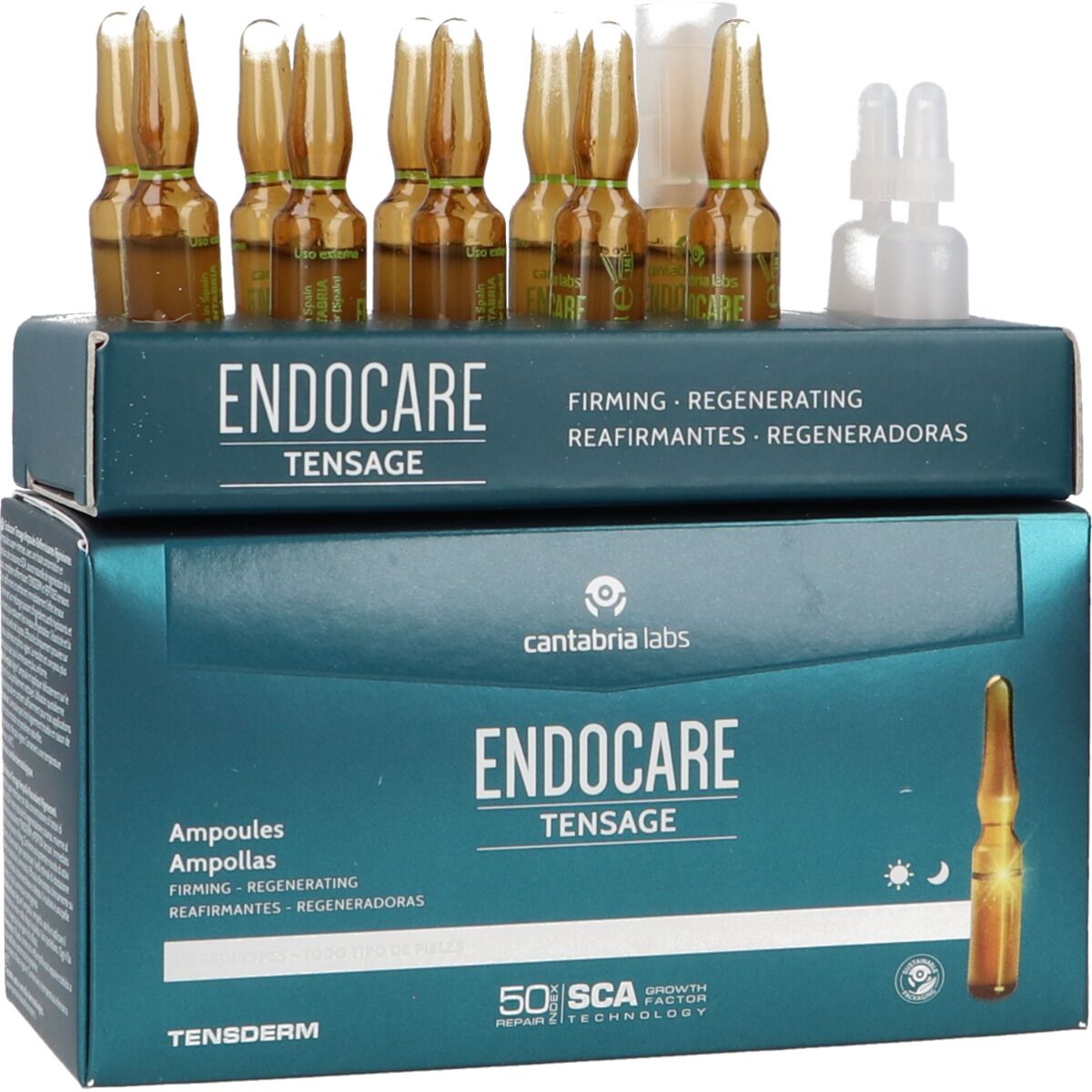 Straffende Gesichtsbehandlung Endocare Tensage 10 x 2 ml Ampullen-0