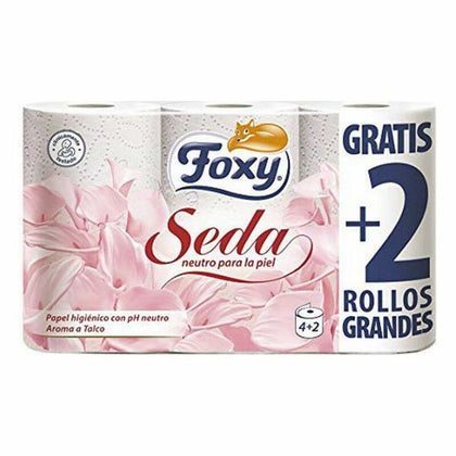 Roll de toaletă Seda PH Neutro Foxy (6 uds)