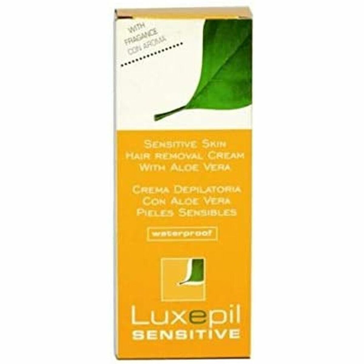 Crème dépilatoire corps Luxepil Sensitive Aloe Vera (150 ml)-0