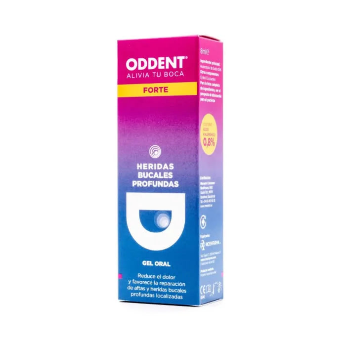 Oddent Forte Oral gel Ferite Profonde Bocca 8 ml