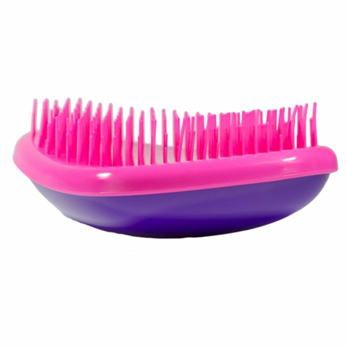Entwirrende Haarbürste Detangler Purple Fuchsia-1