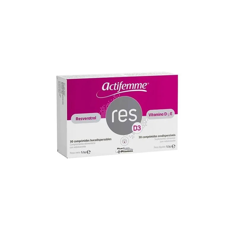 Actifemme Resveratrolo Resd3 | Vitamina D 30 compresse