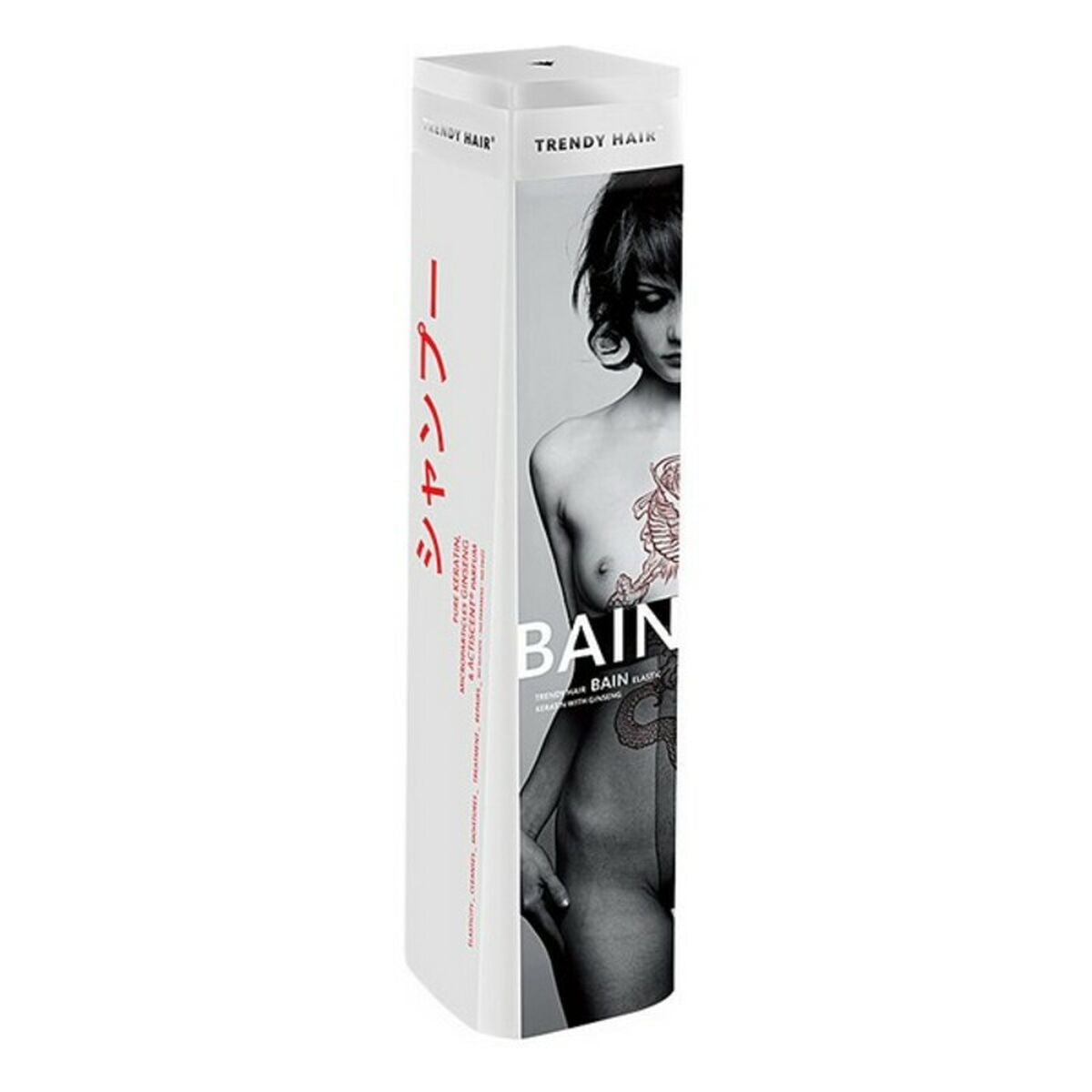 Shampoo idratante Bain Elastic Keratin Trendy Hair-0