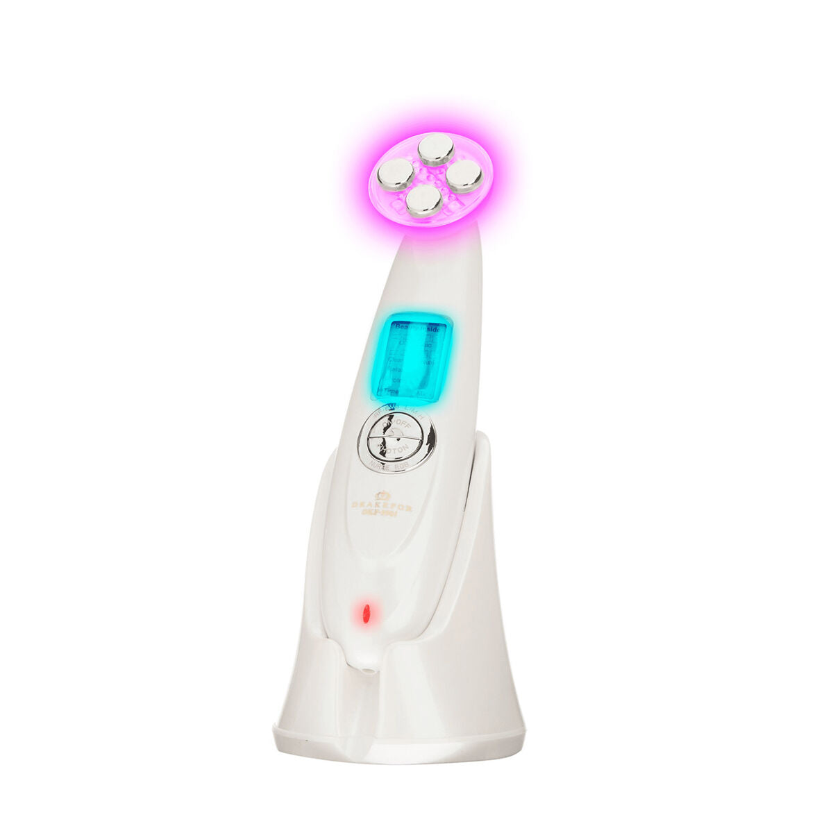 Gesichtsmassagegerät mit Radiofrequenz, Phototherapie und Elektrostimulation Drakefor DKF-9901 White-0