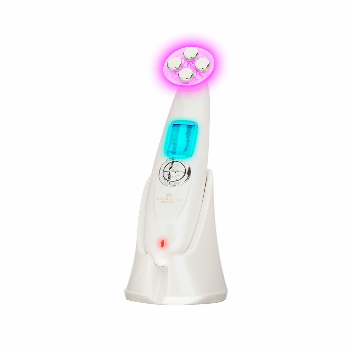 Gesichtsmassagegerät mit Radiofrequenz, Phototherapie und Elektrostimulation Drakefor DKF-9901 White-2