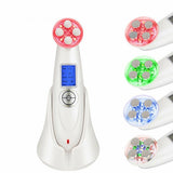 Facial Massager with Radiofrequency, Phototherapy and Electrostimulation Drakefor DKF-9901 White-1