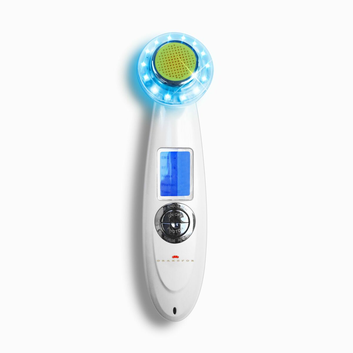 Gesichtsmassagegerät mit Radiofrequenz, Phototherapie und Elektrostimulation Drakefor DKF-9902AURUM White-3