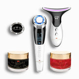 Gesichtsmassagegerät mit Radiofrequenz, Phototherapie und Elektrostimulation Drakefor QLINIQ DUPLO 4 Stück-3
