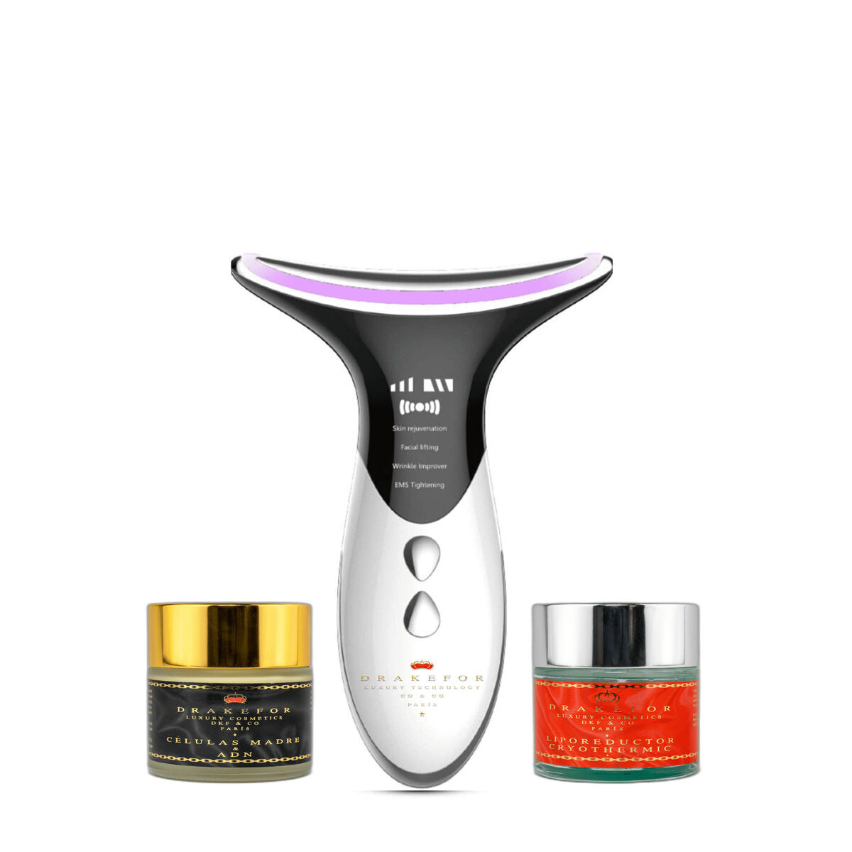 Verjüngende Behandlung Drakefor QLINIQ B White Lifting Effect 3 Stück-1