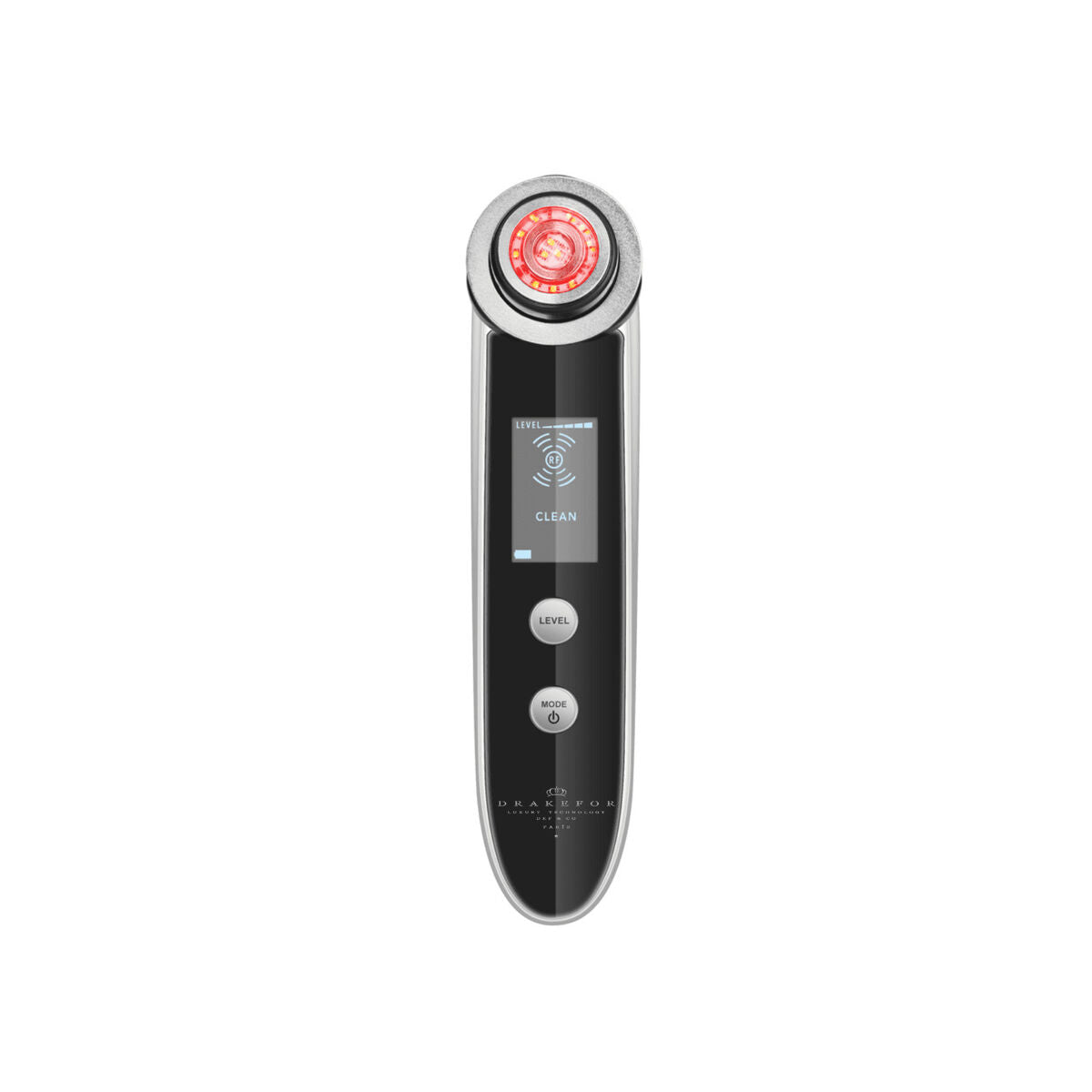 Gesichtsmassagegerät mit Radiofrequenz, Phototherapie und Elektrostimulation Drakefor HACKER Schwarz 3 Stück-2