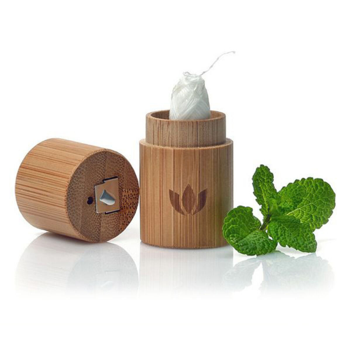 Dental Floss Naturbrush Hilo Dental Estuche De Bambú (2 Pieces)-0