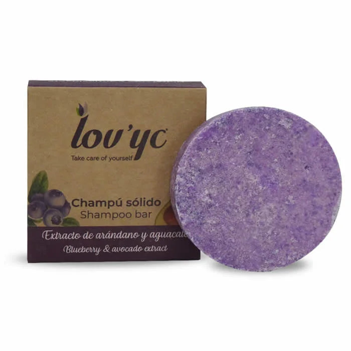 Lovyc Blueberry & Avocado Solid shampoo 50 g