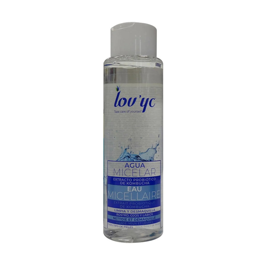Lovyc Probiotico Kombucha Agua Micelar Rostro occhi e labbra 500 ml