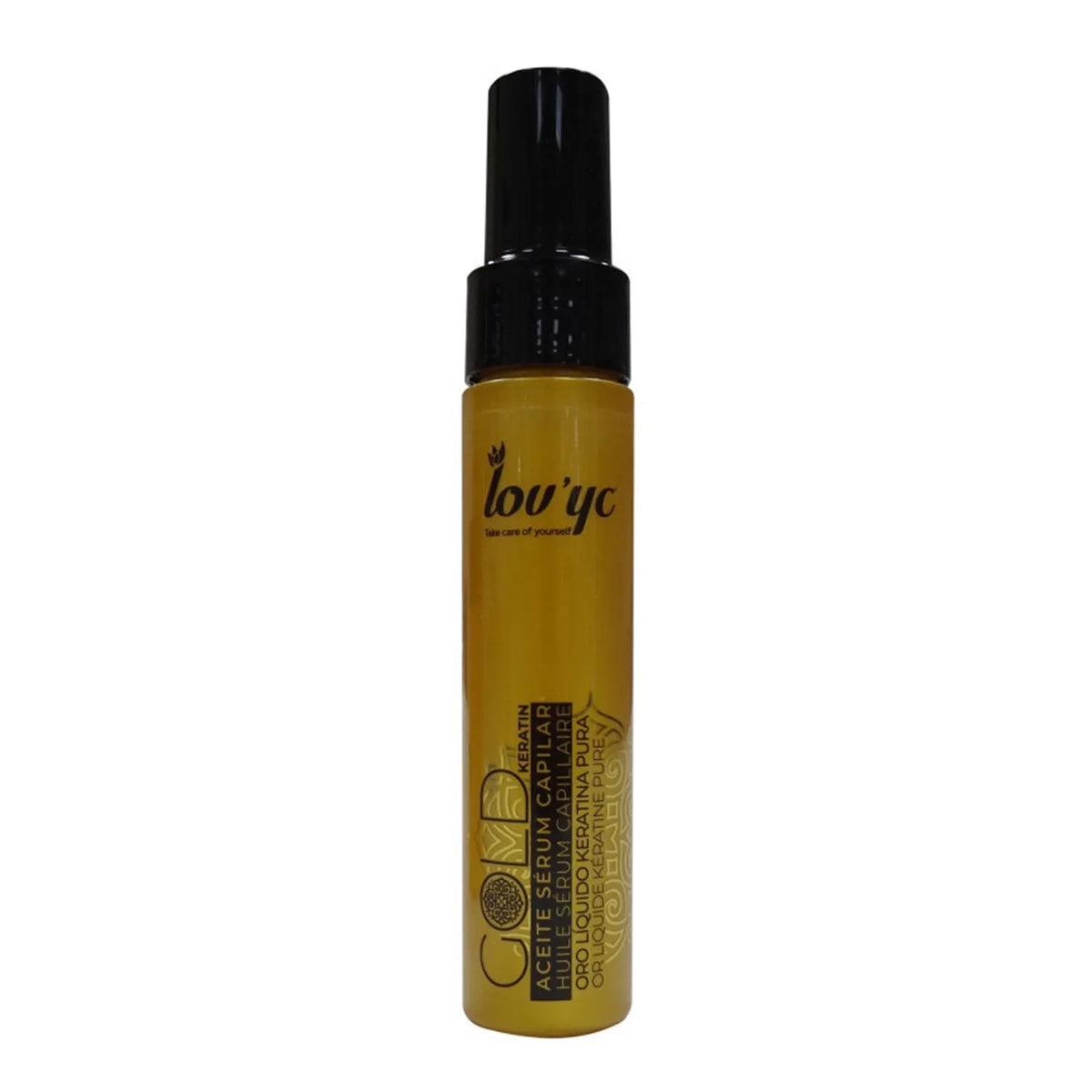 Elie Saab Lovyc Gold olio-siero Capilar Keratina Pura Oro Liquido 60 ml