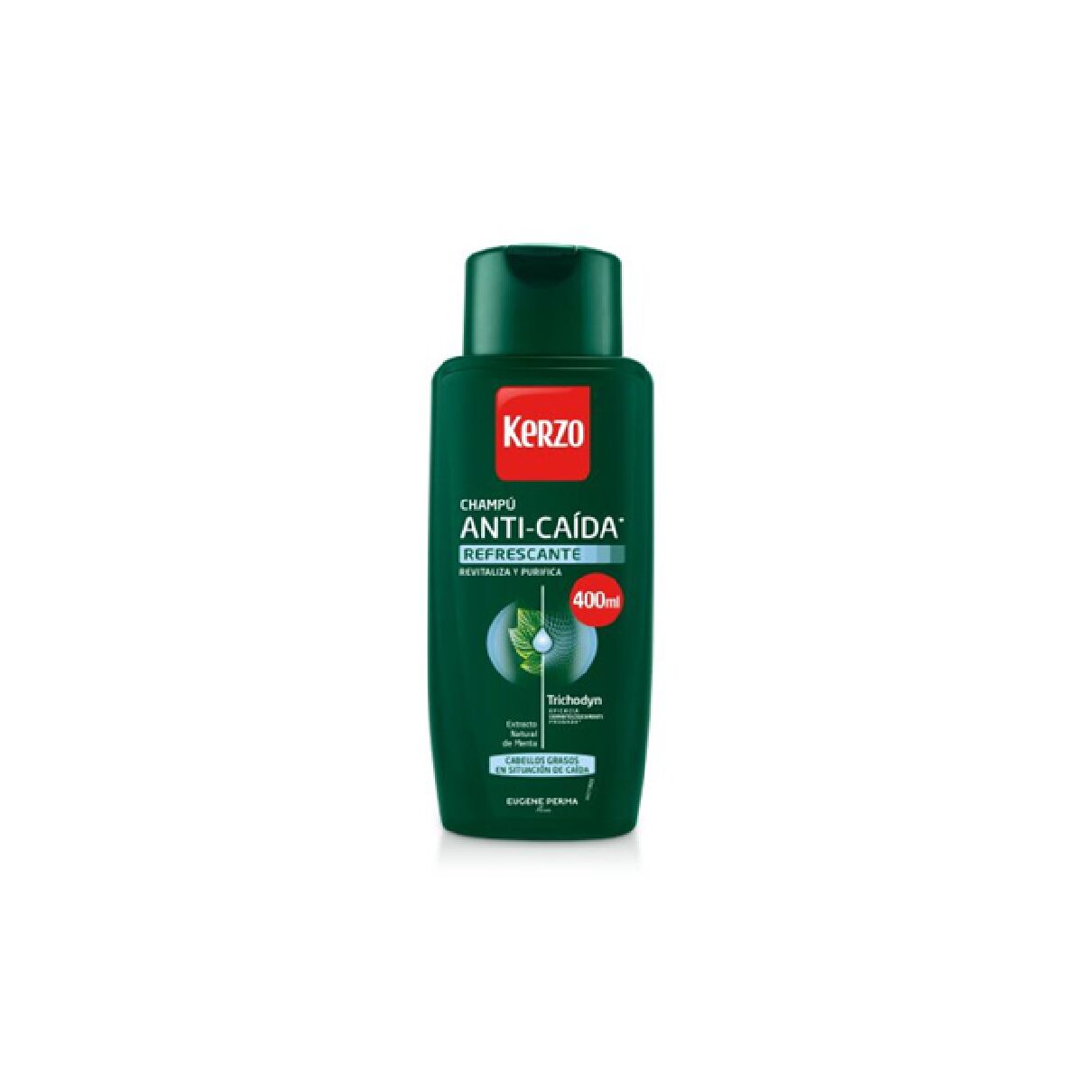Anti-Haarausfall-Shampoo Kerzo 400 ml Erfrischend-0