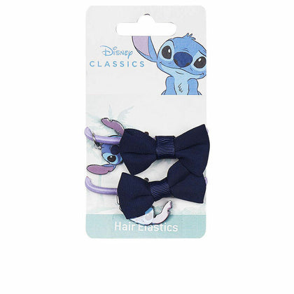 Élastiques à cheveux en caoutchouc Inca Elásticos Lazo Disney 2 unités Lasso Bleu Violet (2 unités)