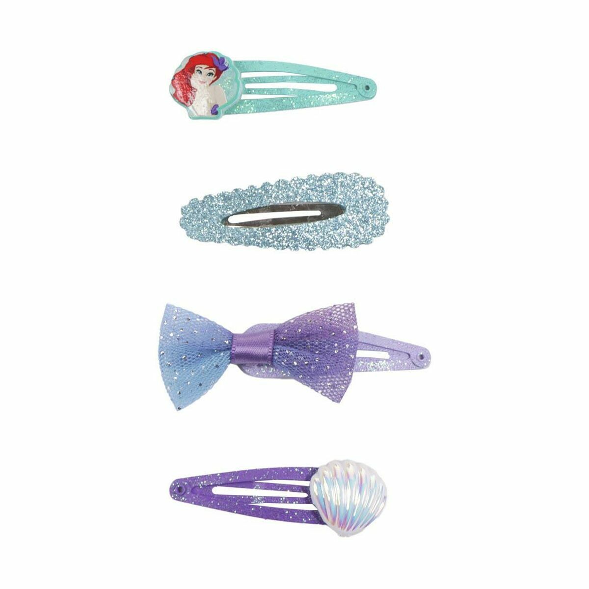 Hair Clips Disney Princess   Multicolour-4
