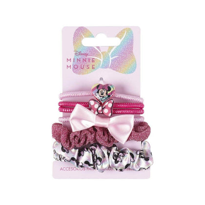 Elastici per capelli Minnie Mouse 6 pezzi