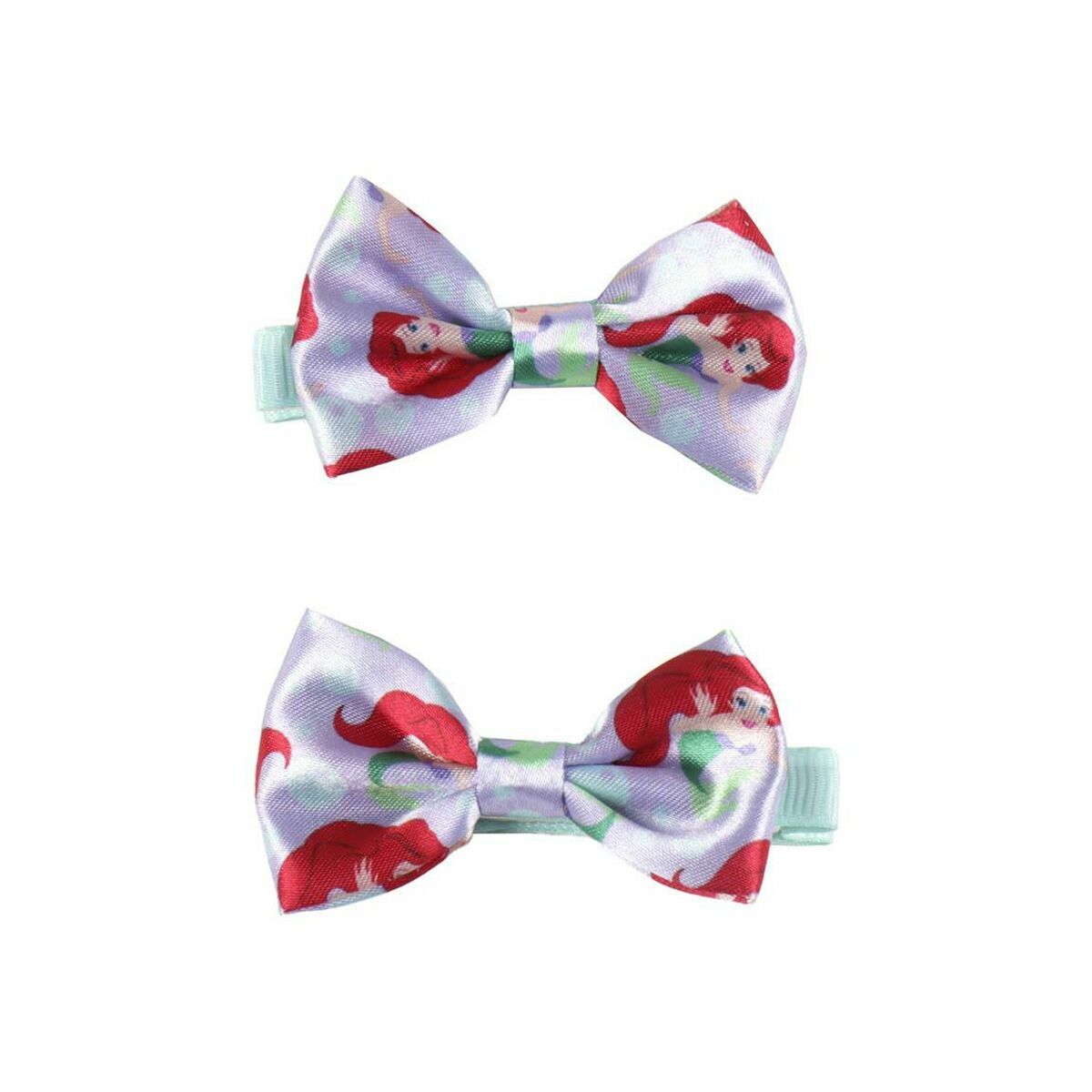 Pinces à cheveux princesse Disney, ensemble de lasso multicolore, 2