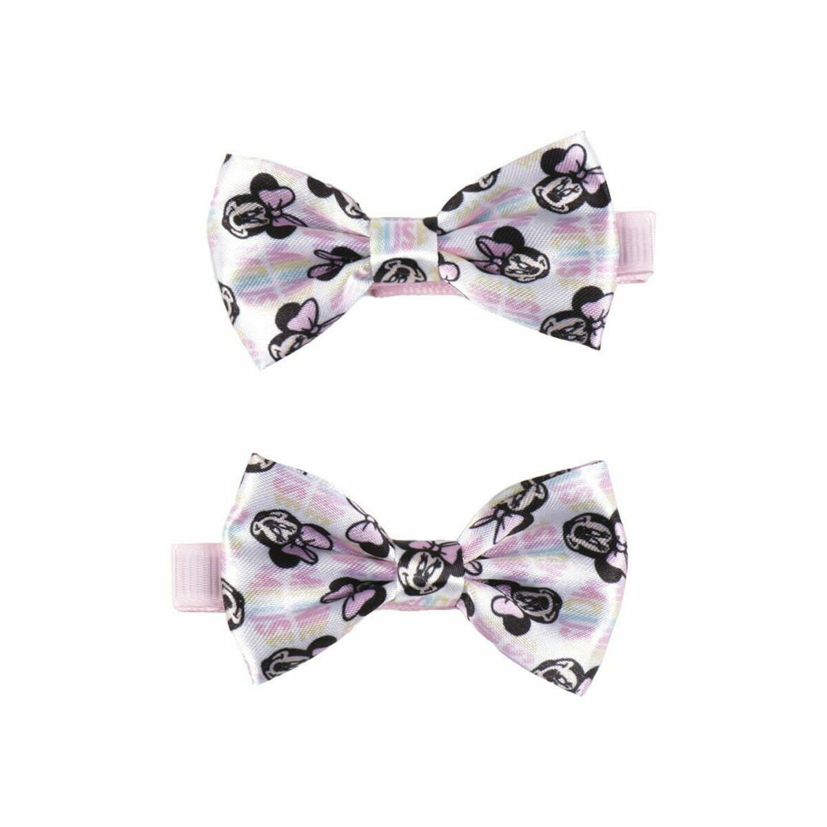 Fermagli per capelli Disney Set lazo rosa Minnie Mouse (3 pezzi)-2