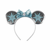 Headband Disney Princess Diadema Disney Silver Ears Frozen-3