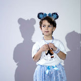 Headband Disney Princess Diadema Disney Silver Ears Frozen-1
