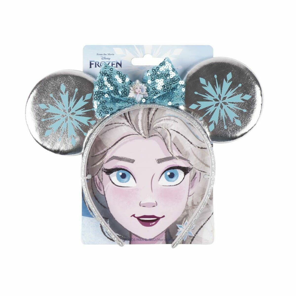 Headband Disney Princess Diadema Disney Silver Ears Frozen-4