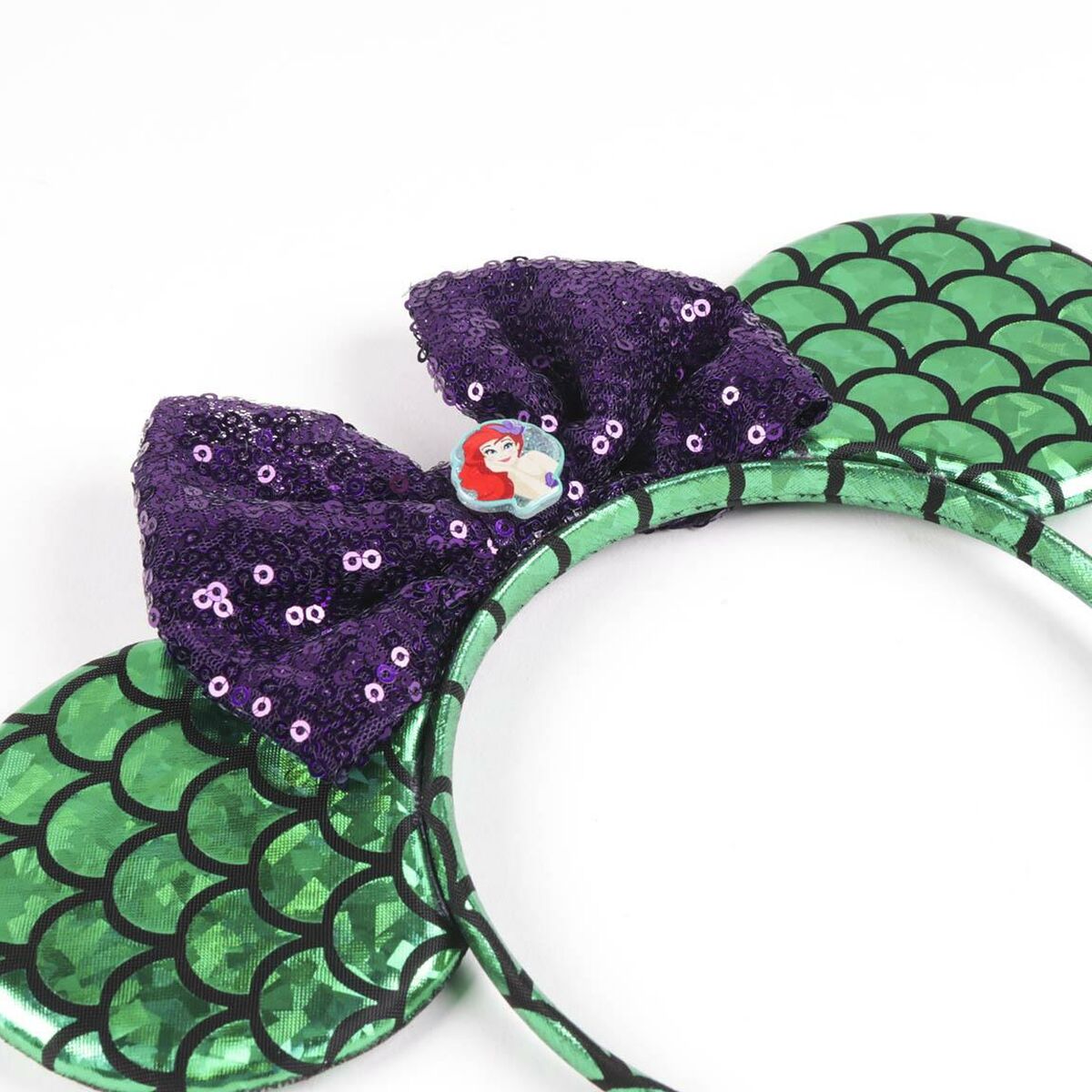Headband Disney Princess Turquoise Ears-3