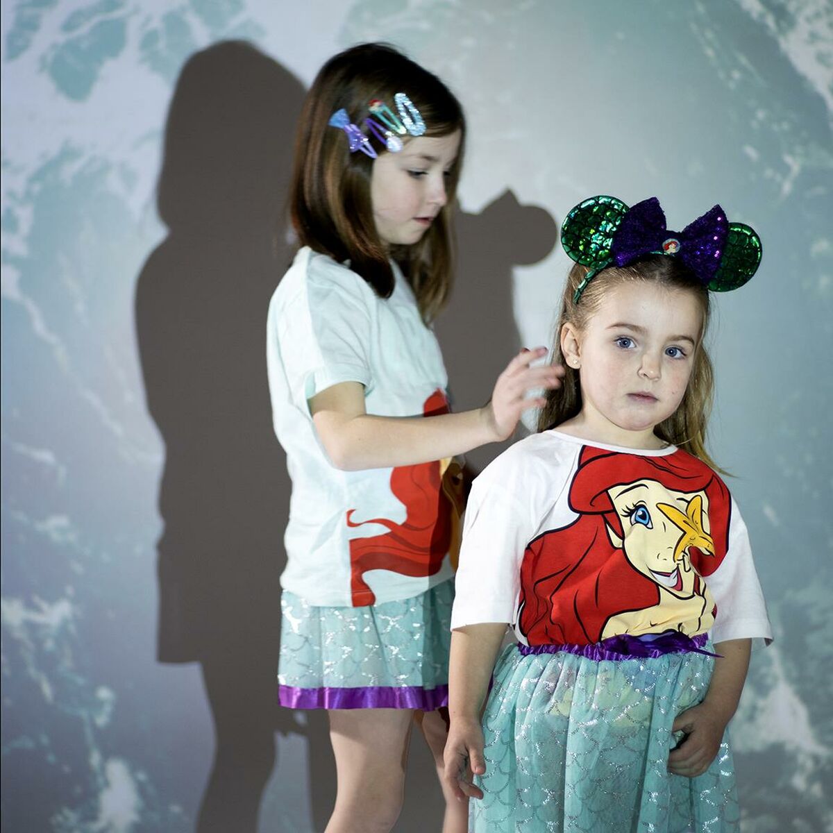 Headband Disney Princess Turquoise Ears-2