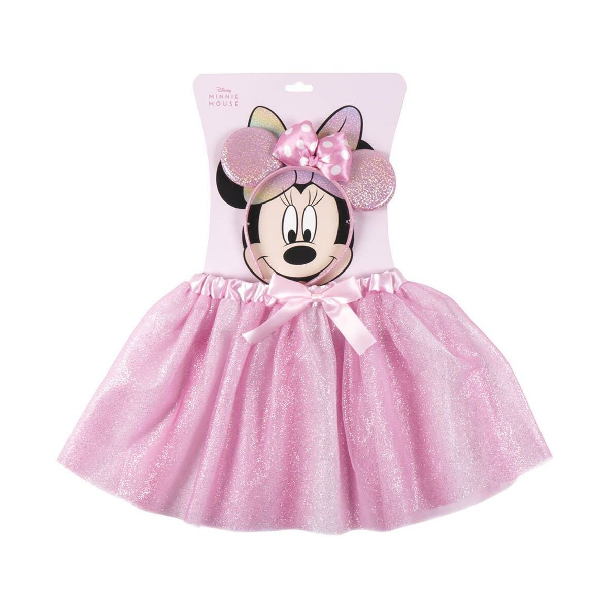 Set Accesorios Minnie Mouse Rosa 2 Piezas-0