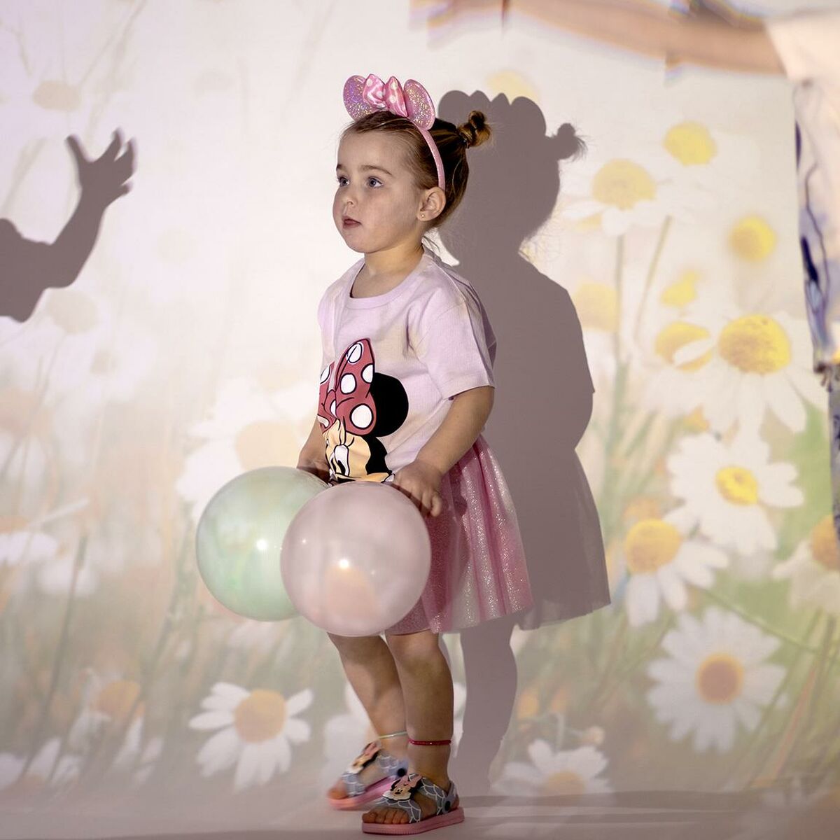 Set accessori Minnie Mouse Rosa 2 Pezzi-1
