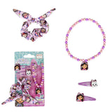 Accessori per capelli Casa delle bambole Gabby 4 pezzi Rosa-0
