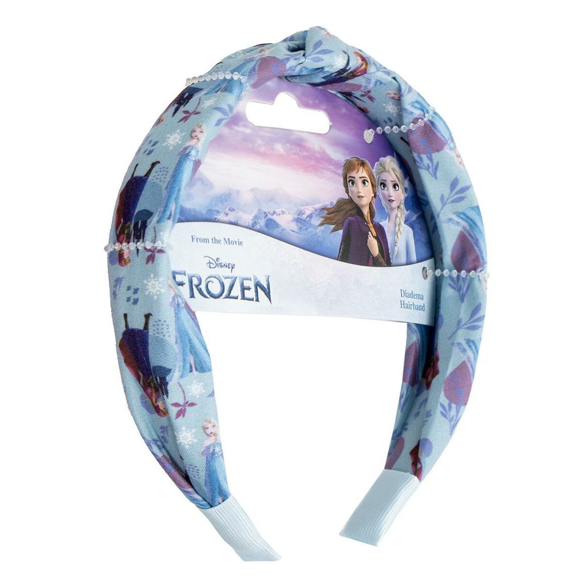 Fascia per capelli Frozen Blue-0