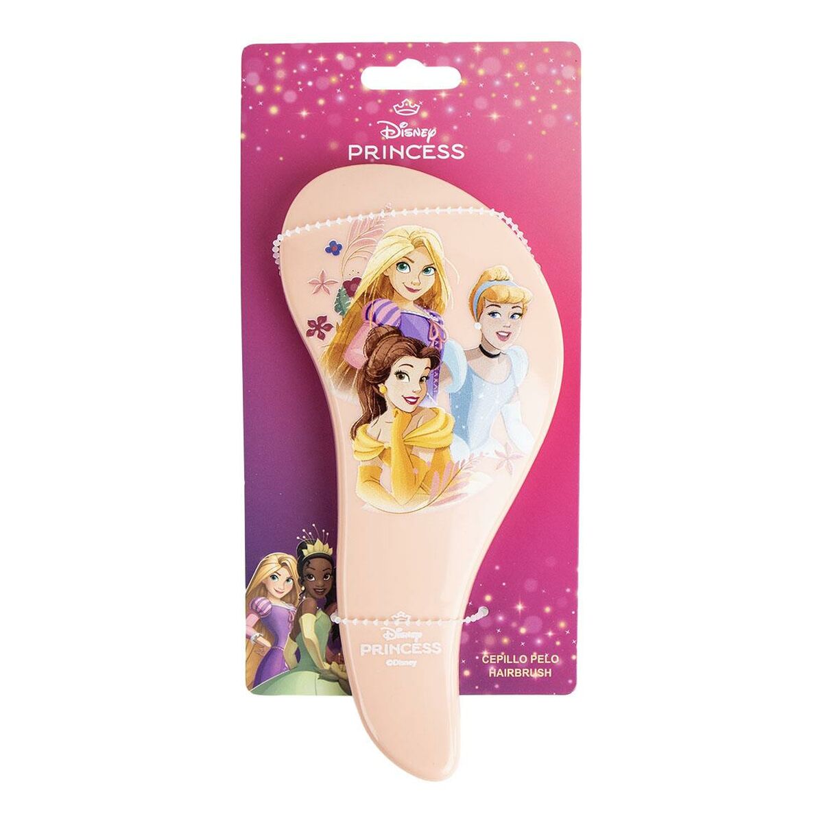 Entwirrende Haarbürste Disney Princess Pink 100 % ABS-2