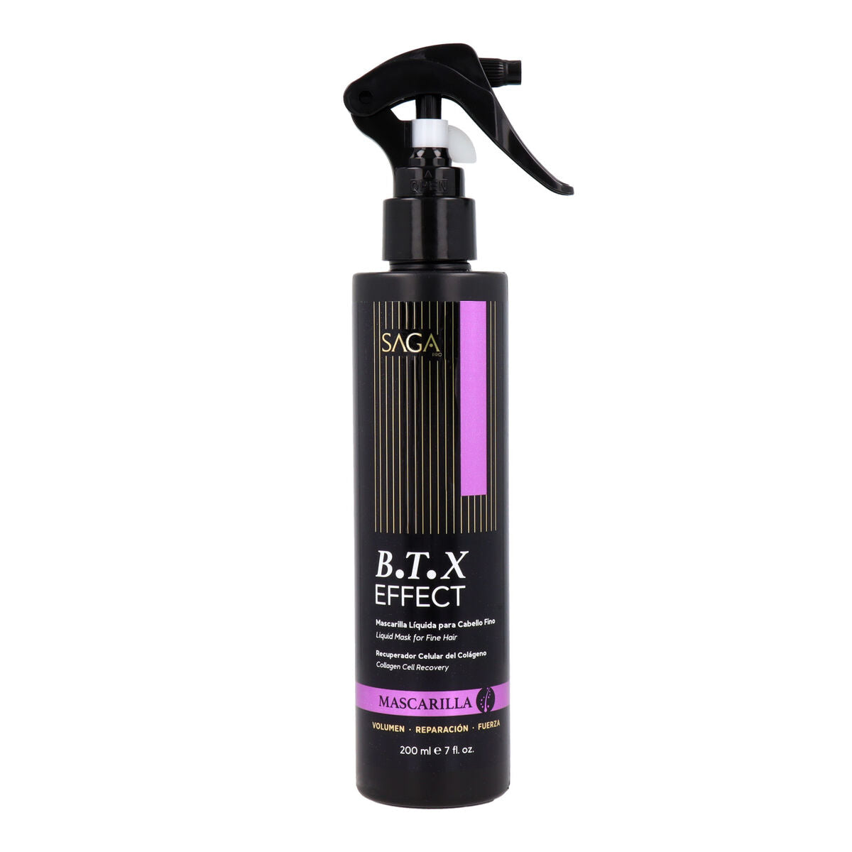 Maschera Nutriente Per Capelli Saga Pro B.T.X Effect 200 ml-0