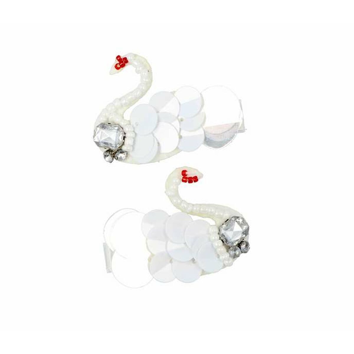 Hair Clips Inca 2 Units Swan-2