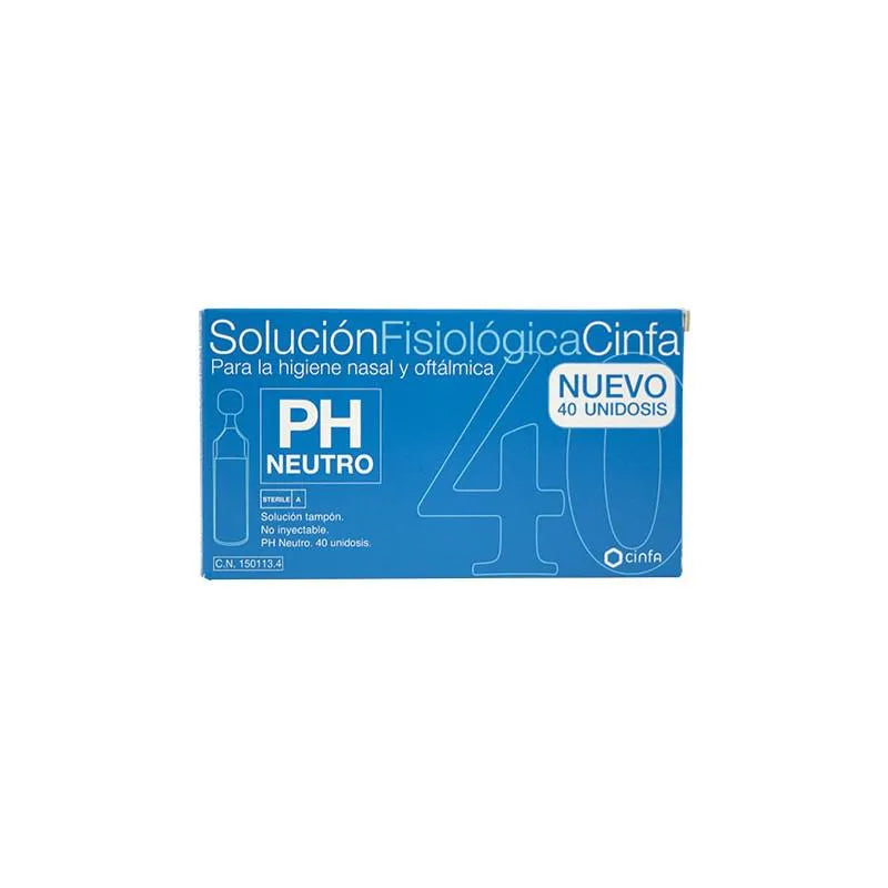 Cinfa soluzione Fisiológica per Higiene Nasal 40 Unidosis