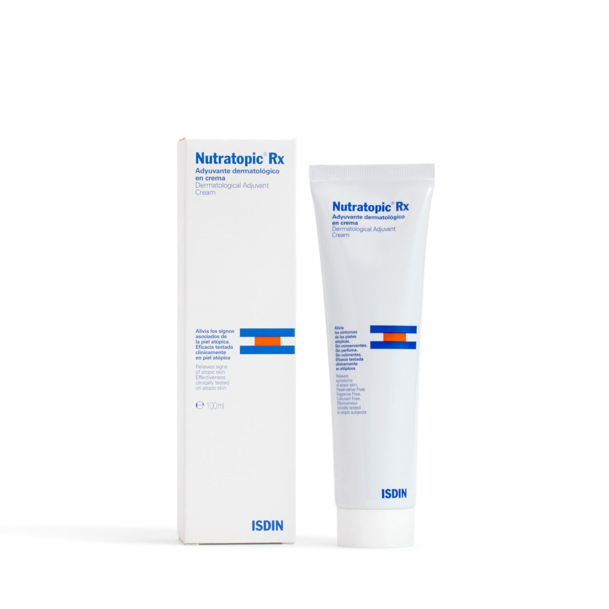 Crème réparatrice Isdin Nutratopic Rx Peau atopique 100 ml-0