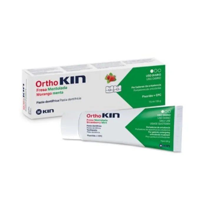 Kin Orthokin Dentifricio Fragola Menta 75 ml