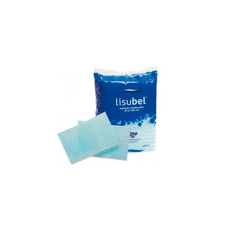 Lisubel Esponjas Jabonosas 24 pz