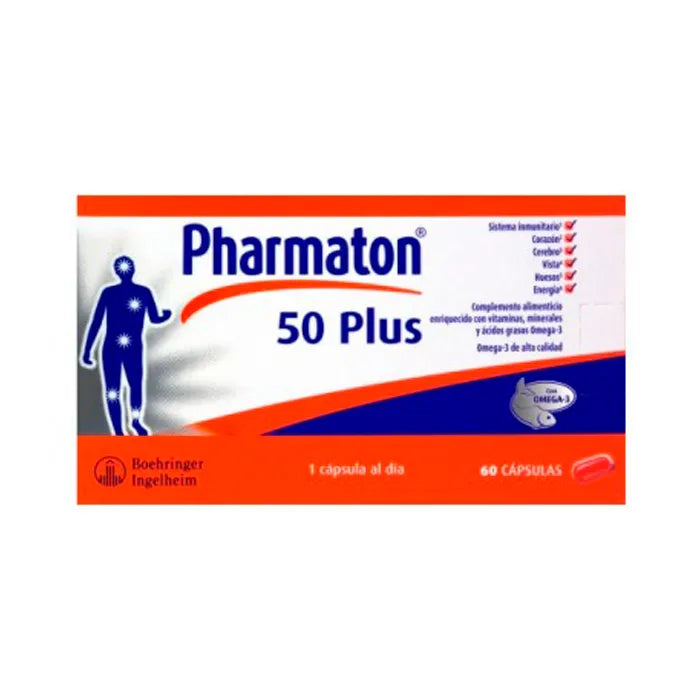 Pharmaton 50Plus 30 capsule