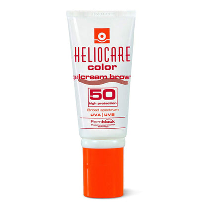 Feuchtigkeitsspendende Creme mit Farbgelcreme Heliocare SPF50 Spf 50