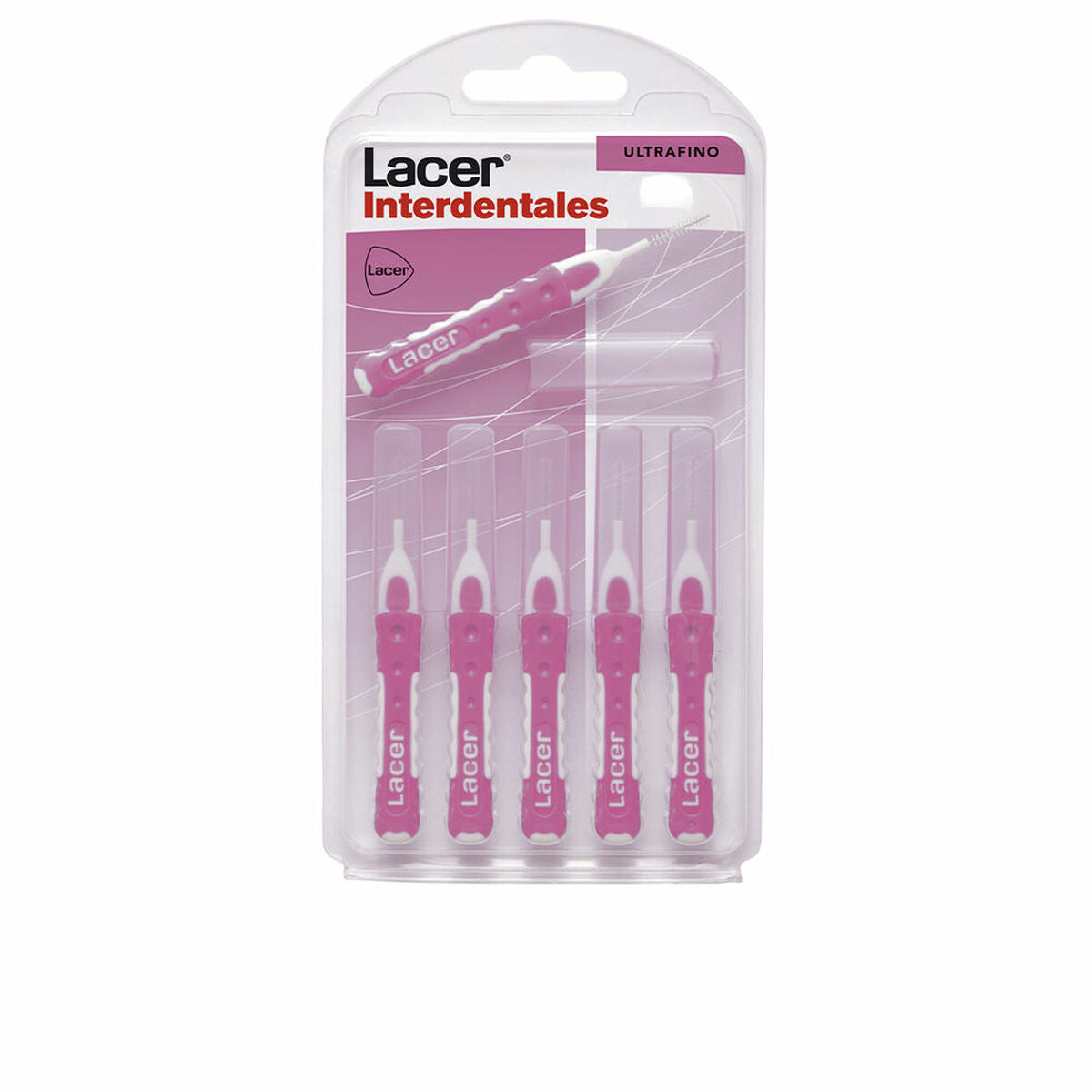 Interdental Zahnbürste Lacer Ultrafine 6 Einheiten-0