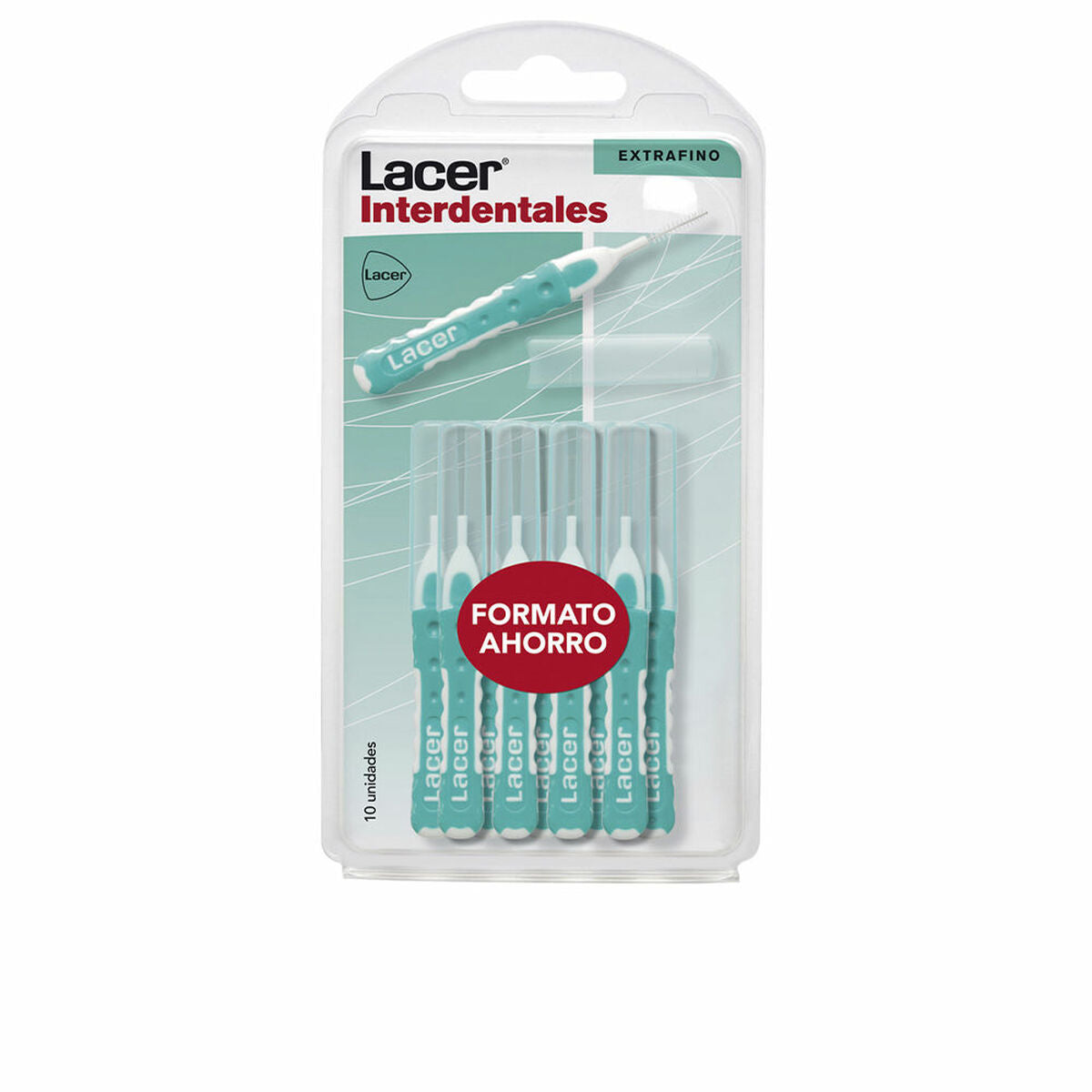 Spazzolino Interdentale Lacer (10 uds) Verticale Extra-fine-0