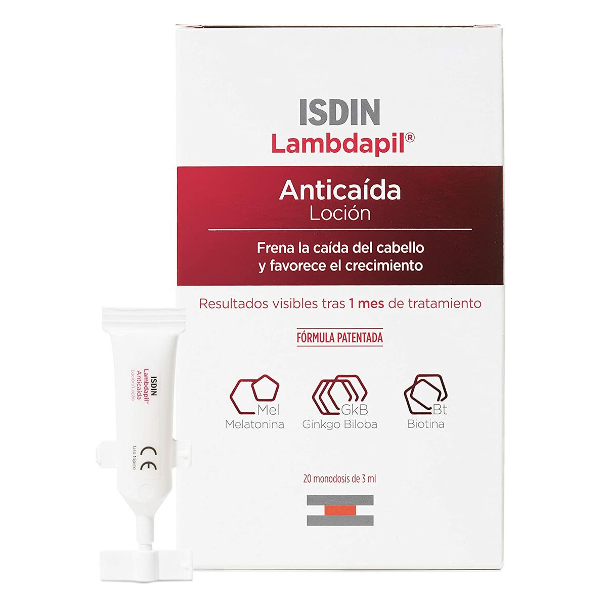Lozione Anticaduta Isdin Monodose 20 x 3 ml-0
