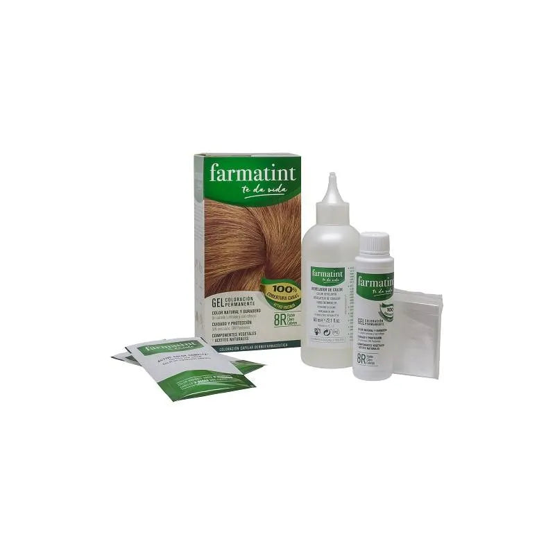 Farmatint 8r Luce Bionda Rame 135 ml