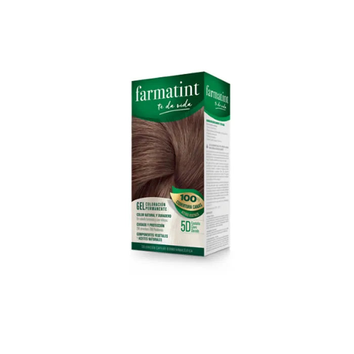 Farmatint gel Colorazione Permanente 5D Light Golden Brown 150 ml