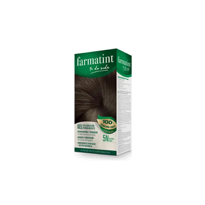 Farmatint gel Colorazione Permanente 5N Light Brown 150 ml