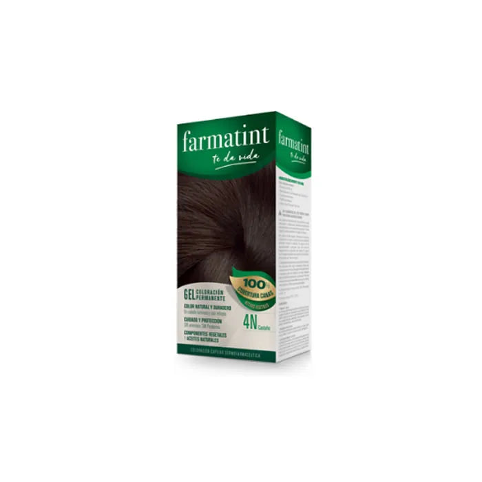 Farmatint gel Colorazione Permanente 4N Brown 135 ml