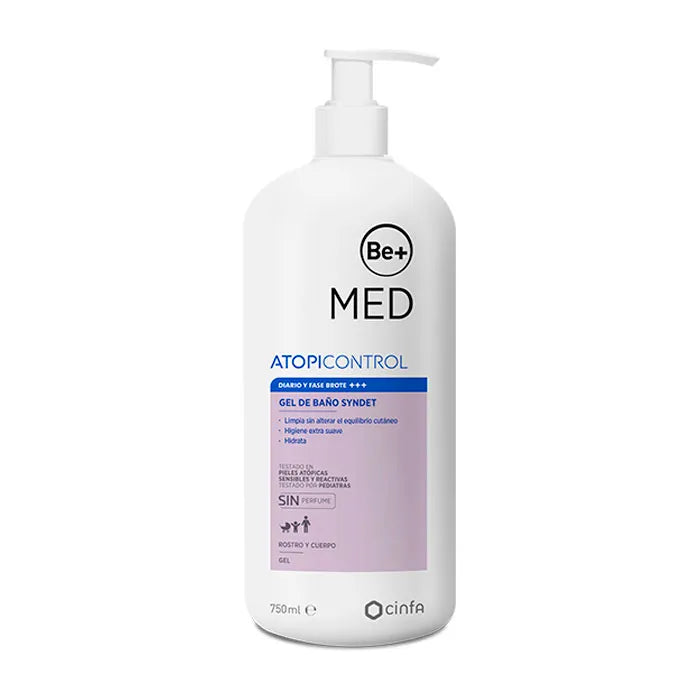Be+ Syndet gel da Bagno per la Pelle Atopica 750 ml